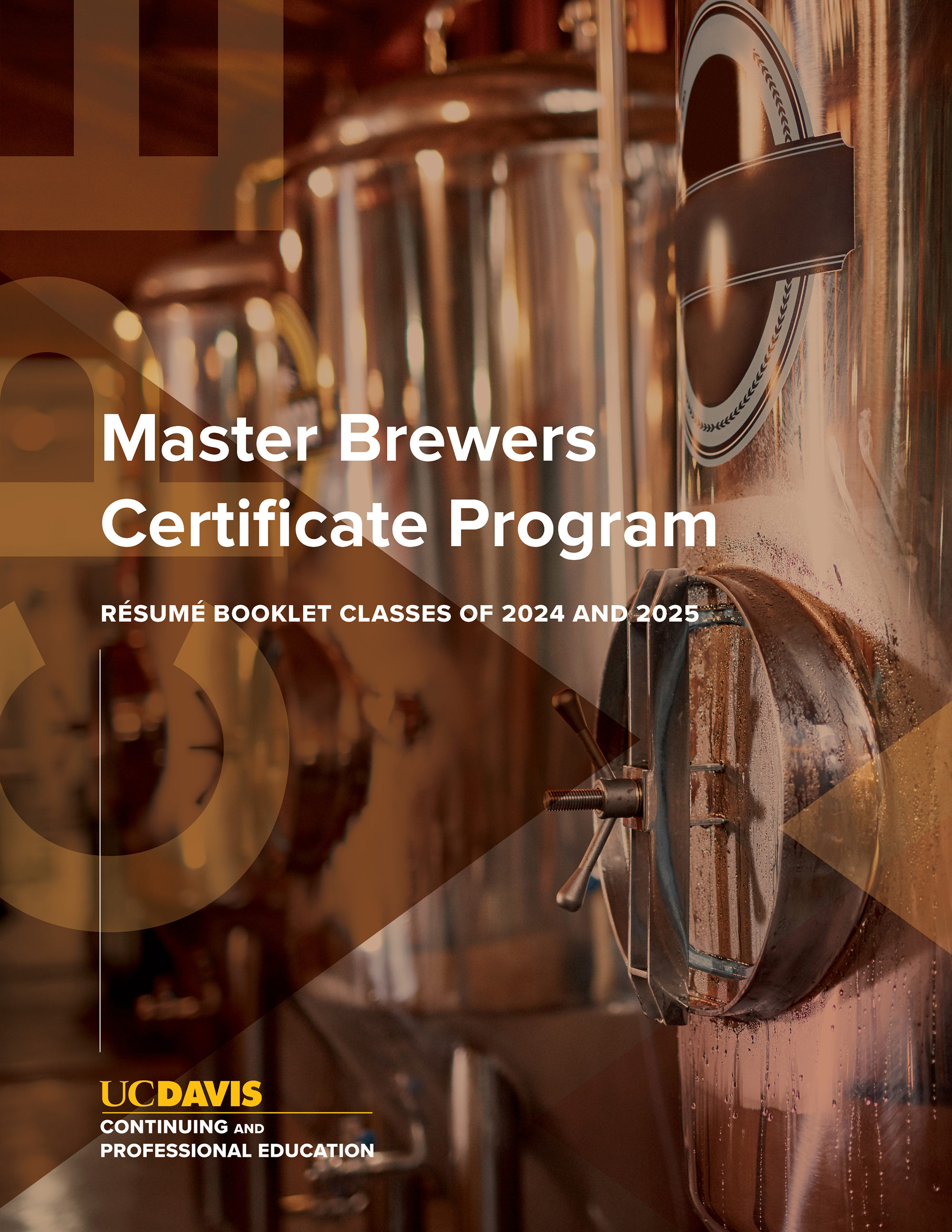 cover of resume booklet