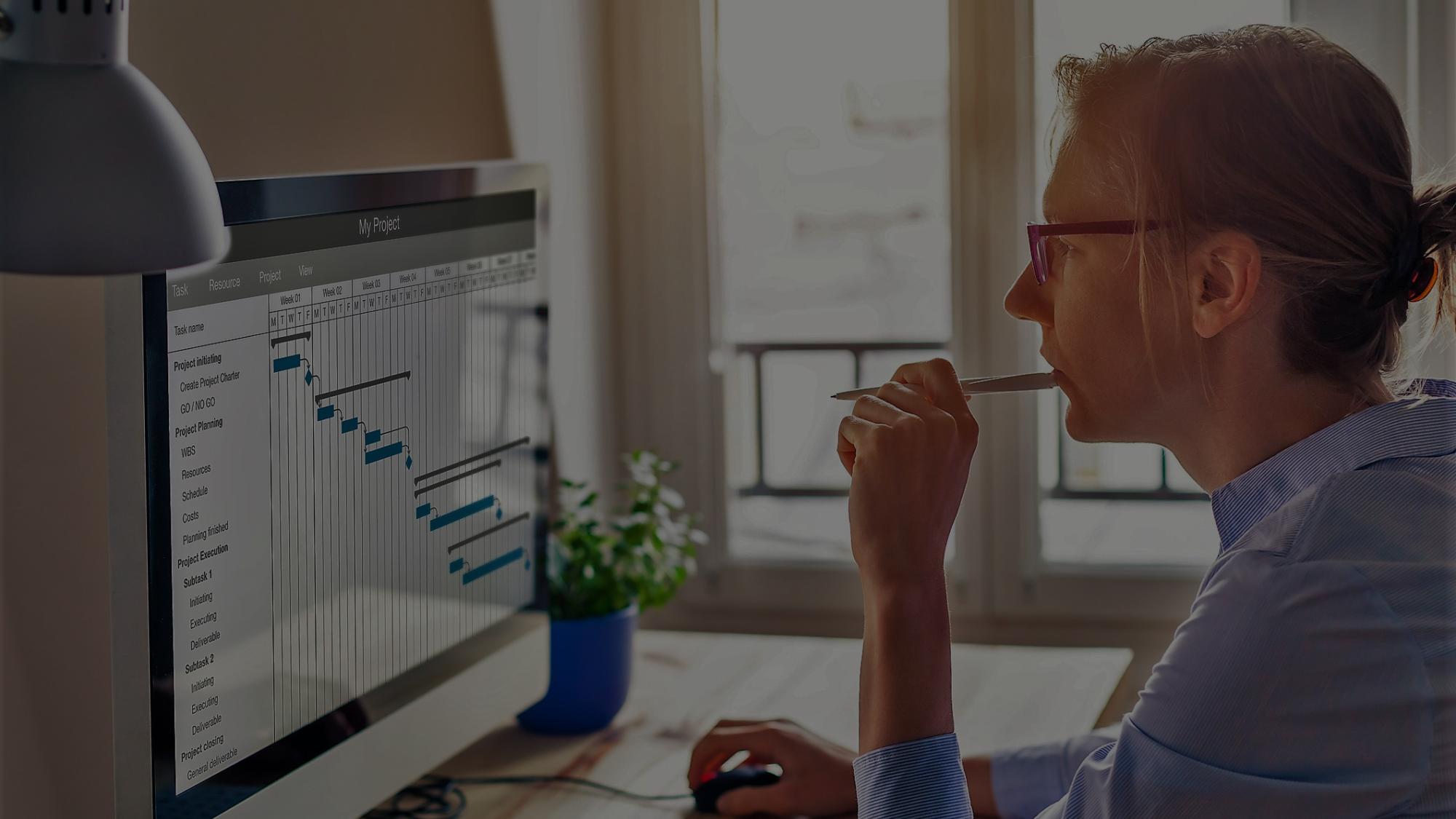 Project Manager Looking at PM Tool