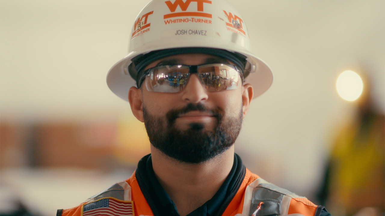 headshot of Construction manager Joshua Chavez