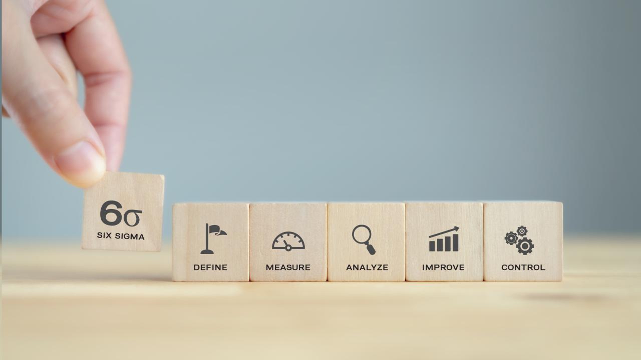 Lean Six Sigma blocks