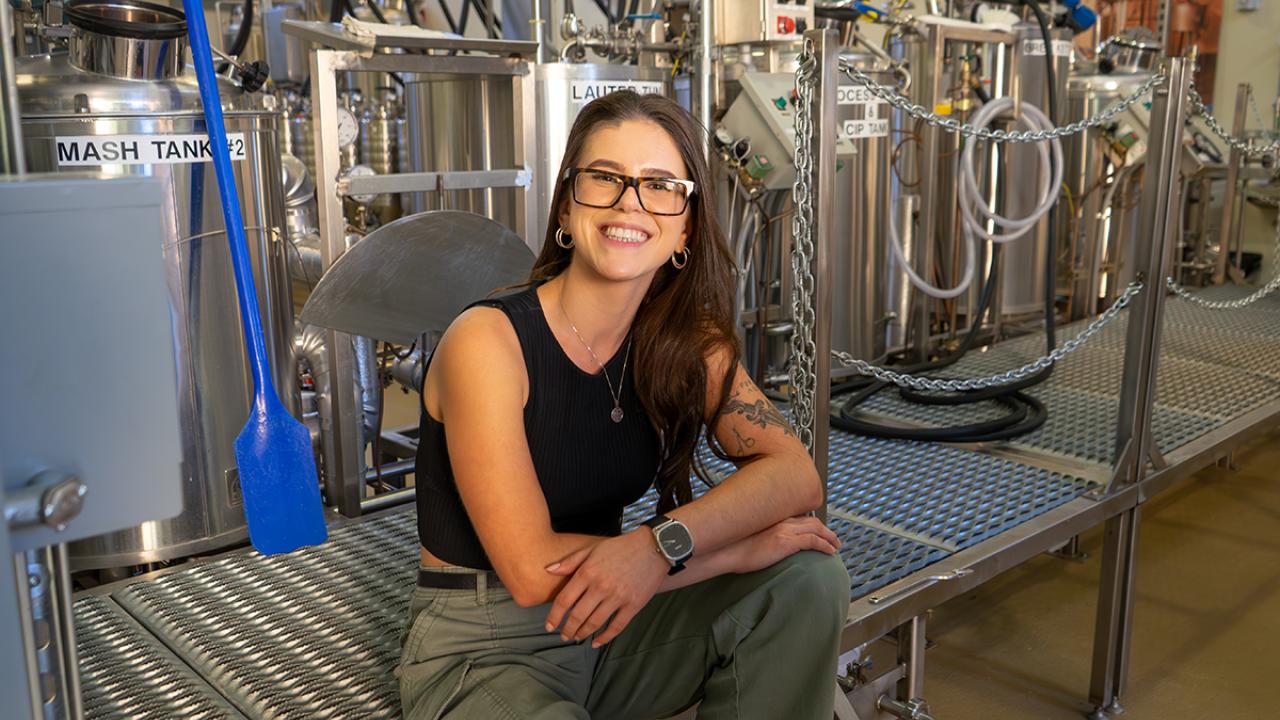 online Master Brewer grad Giuliana Ciccarino