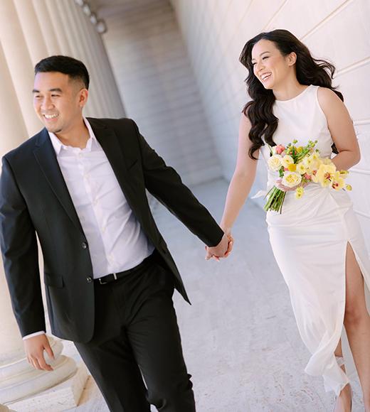 UC Davis Health Professions Post-Bac grad J.T. and his fiance