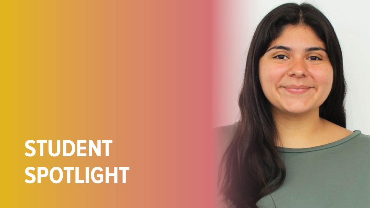 UC Davis Health Professions Post-Bac student Lucero Cordero
