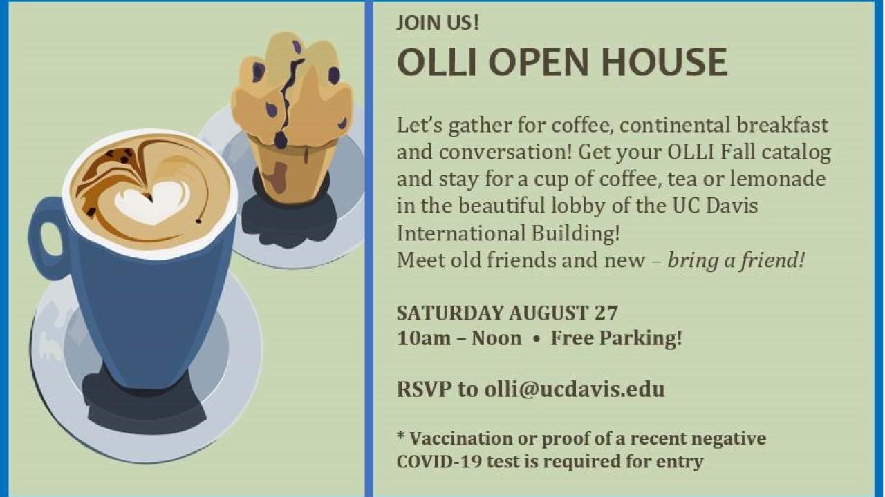 OLLI open house invitation