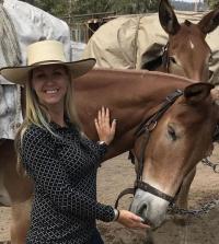 Amy McLean and horse