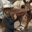 Amy McLean and horse